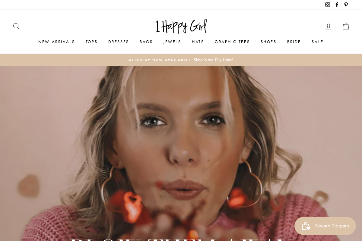 1 Happy Girl homepage screenshot
