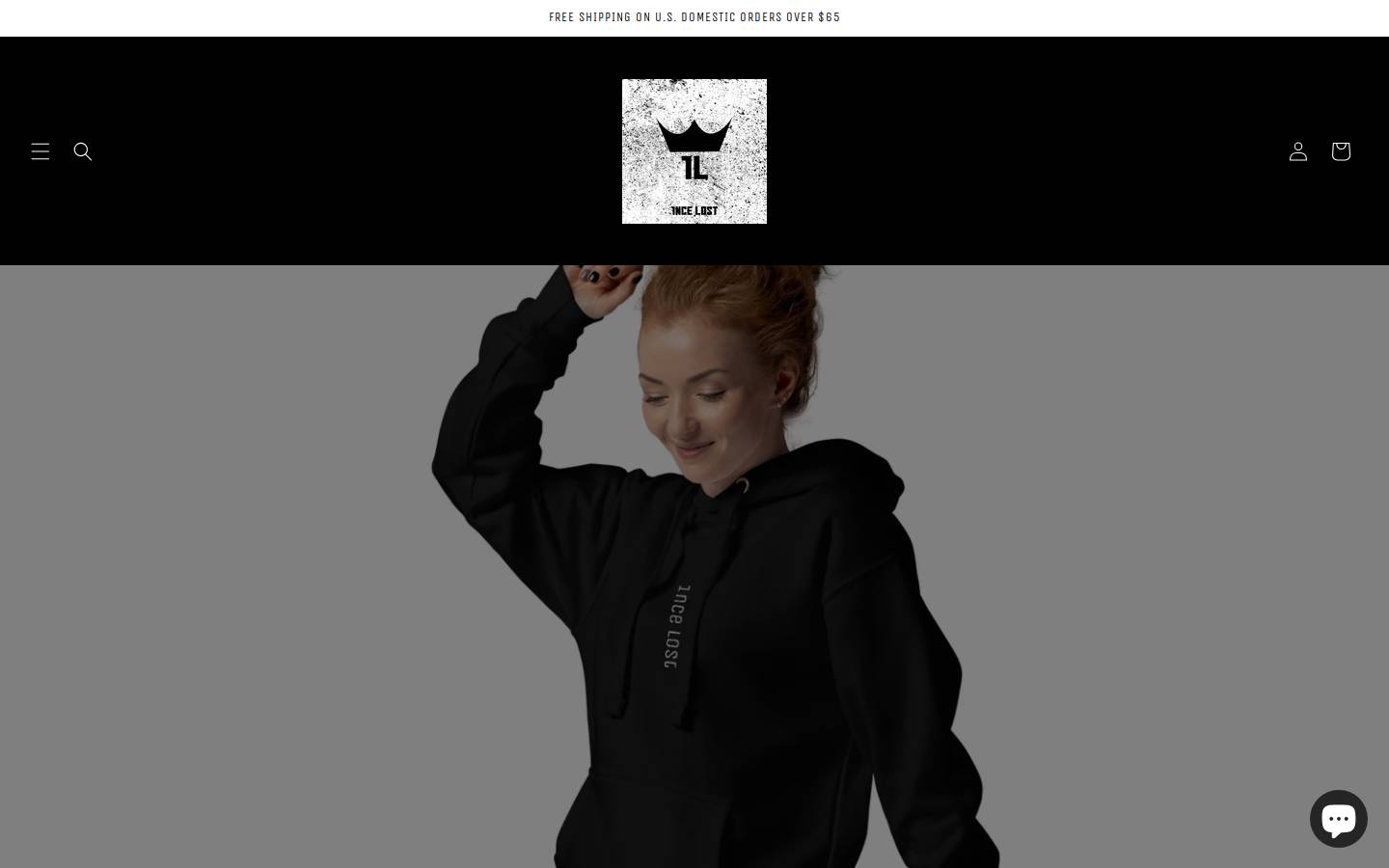 1ncelost.com homepage screenshot
