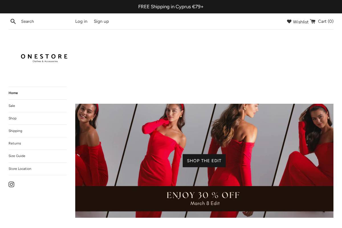 1store.shop homepage screenshot