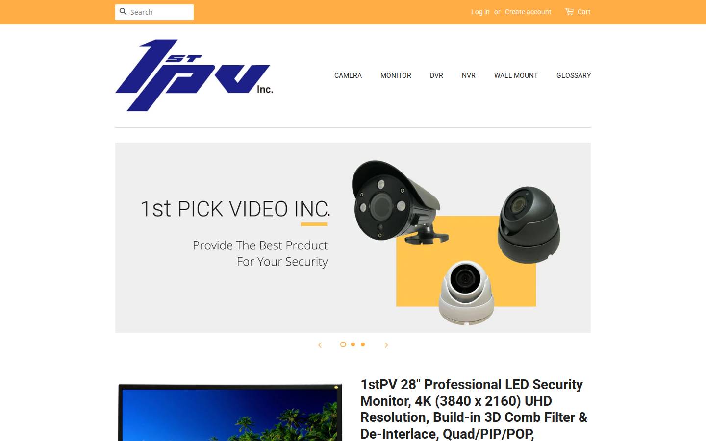 1stpickvideo.com homepage screenshot