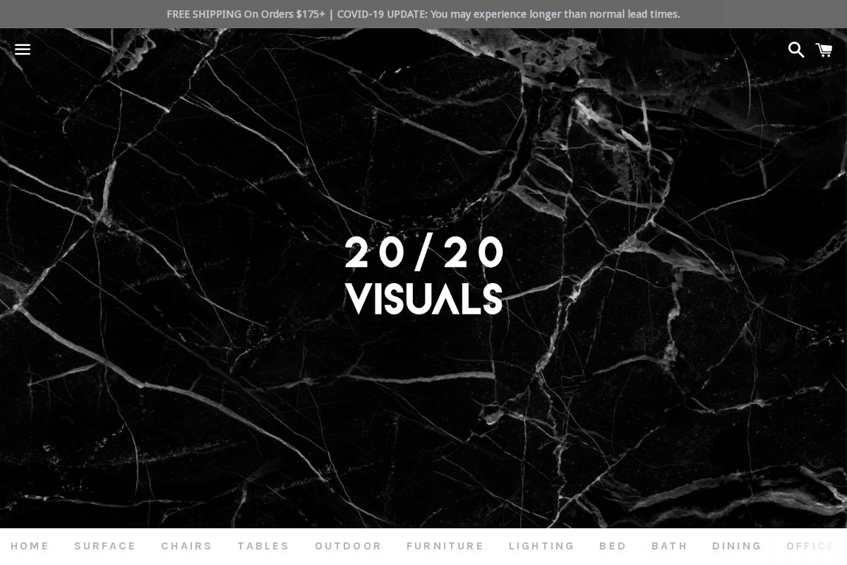 2020-visuals.com homepage screenshot