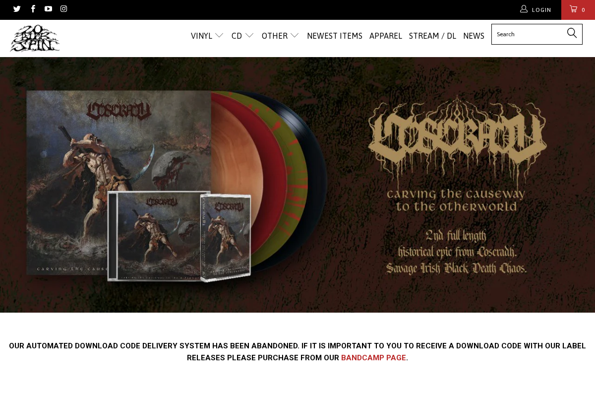 20 Buck Spin homepage screenshot