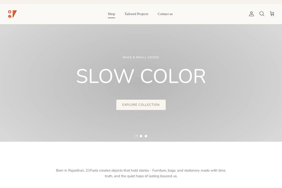 21fools.com homepage screenshot