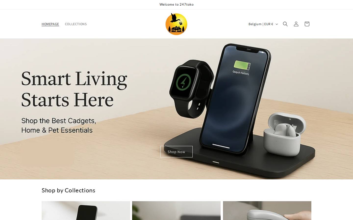 247toko.com homepage screenshot