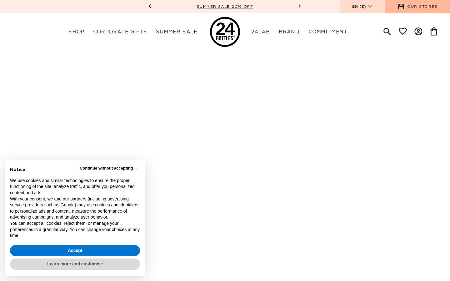 24Bottles homepage screenshot