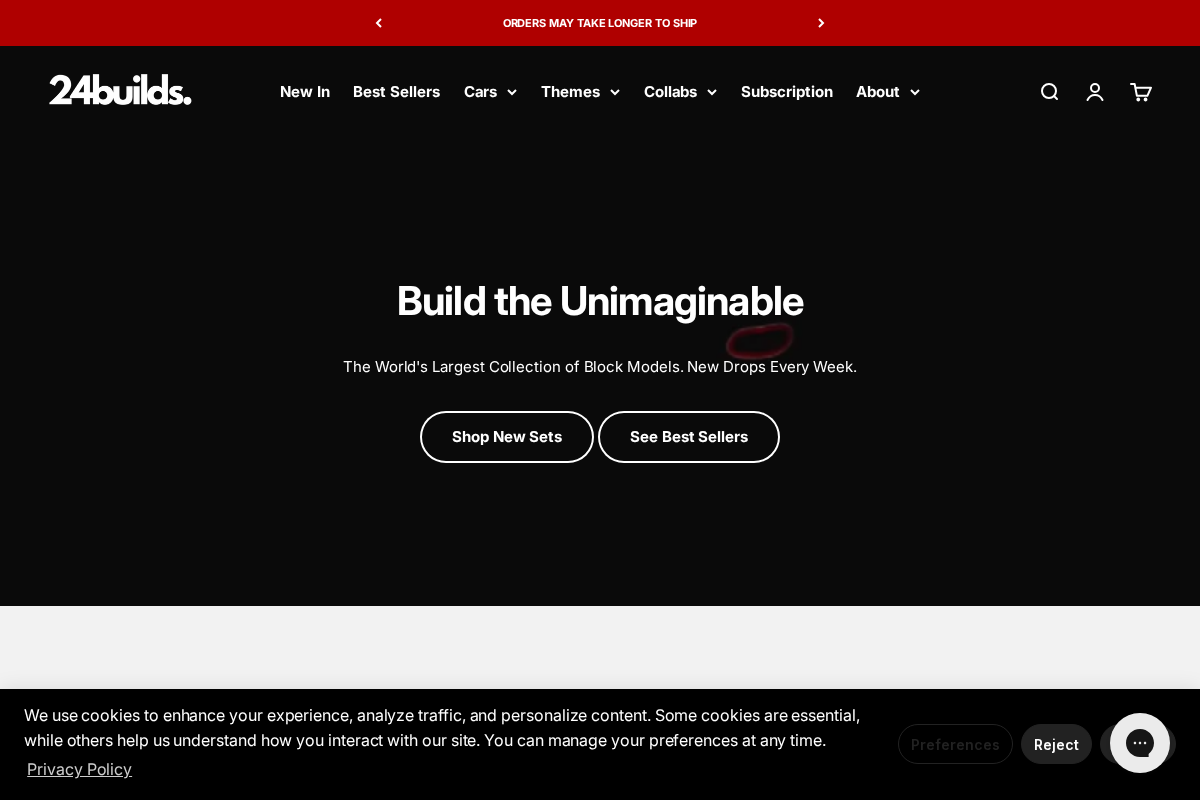 24builds homepage screenshot