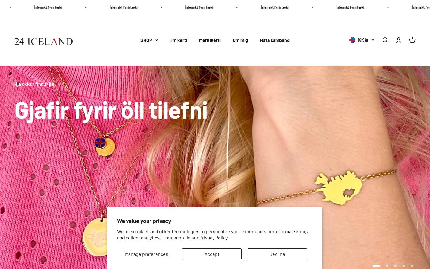 24iceland.is homepage screenshot