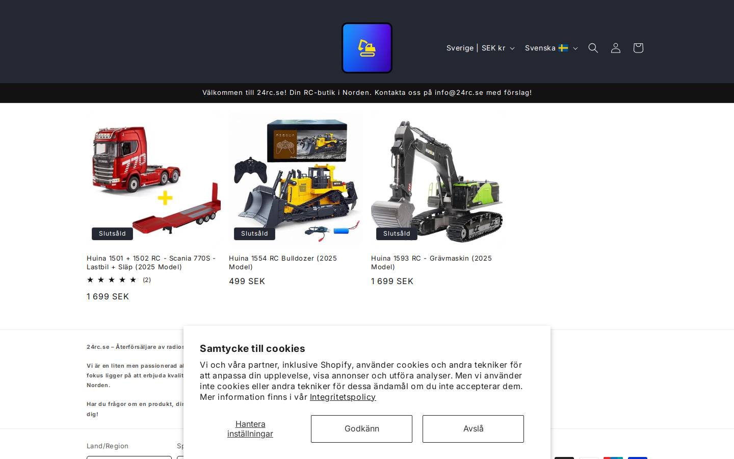 24rc.se homepage screenshot