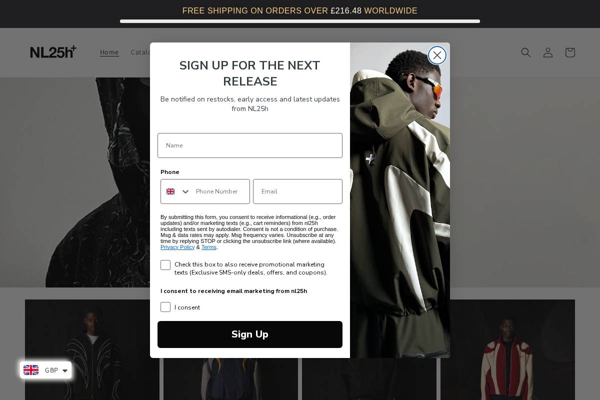25-h.com homepage screenshot