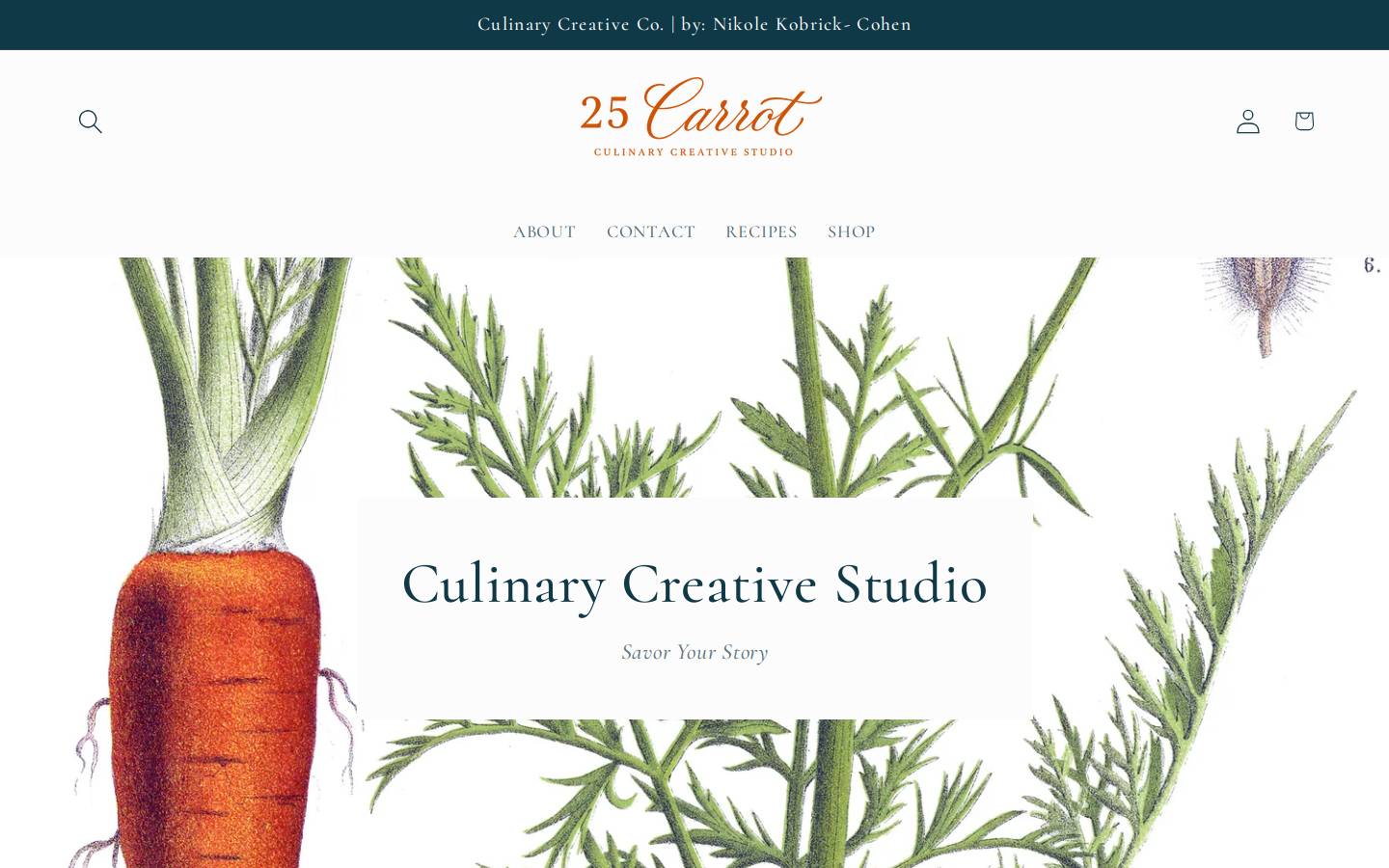 25carrot.com homepage screenshot