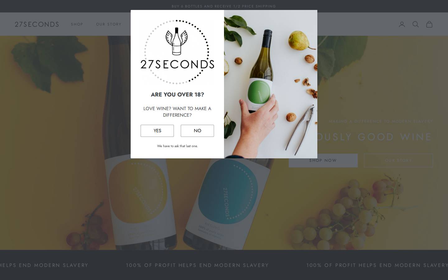 27seconds.co.nz homepage screenshot