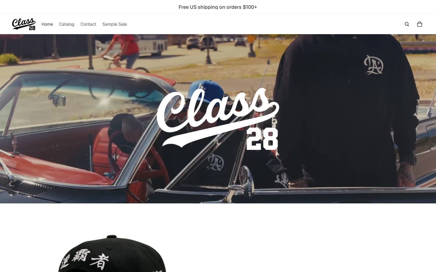 28hats.com homepage screenshot