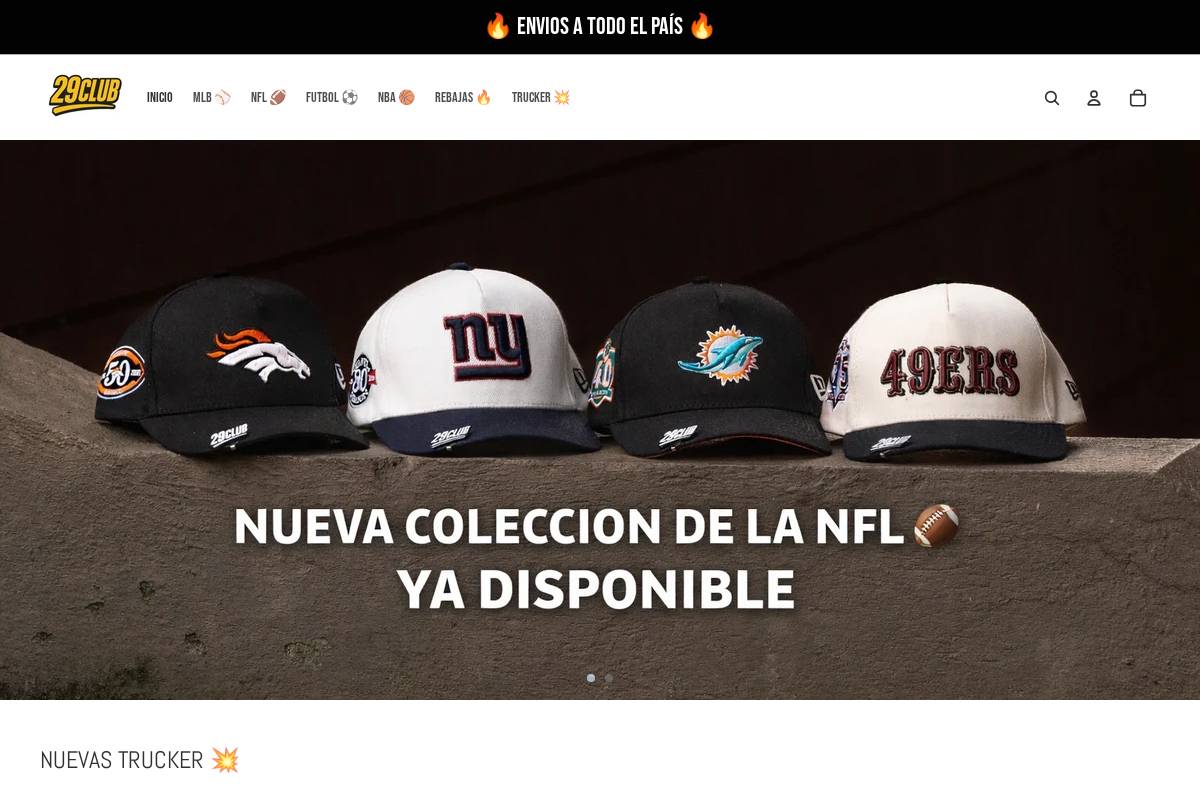29club.co homepage screenshot
