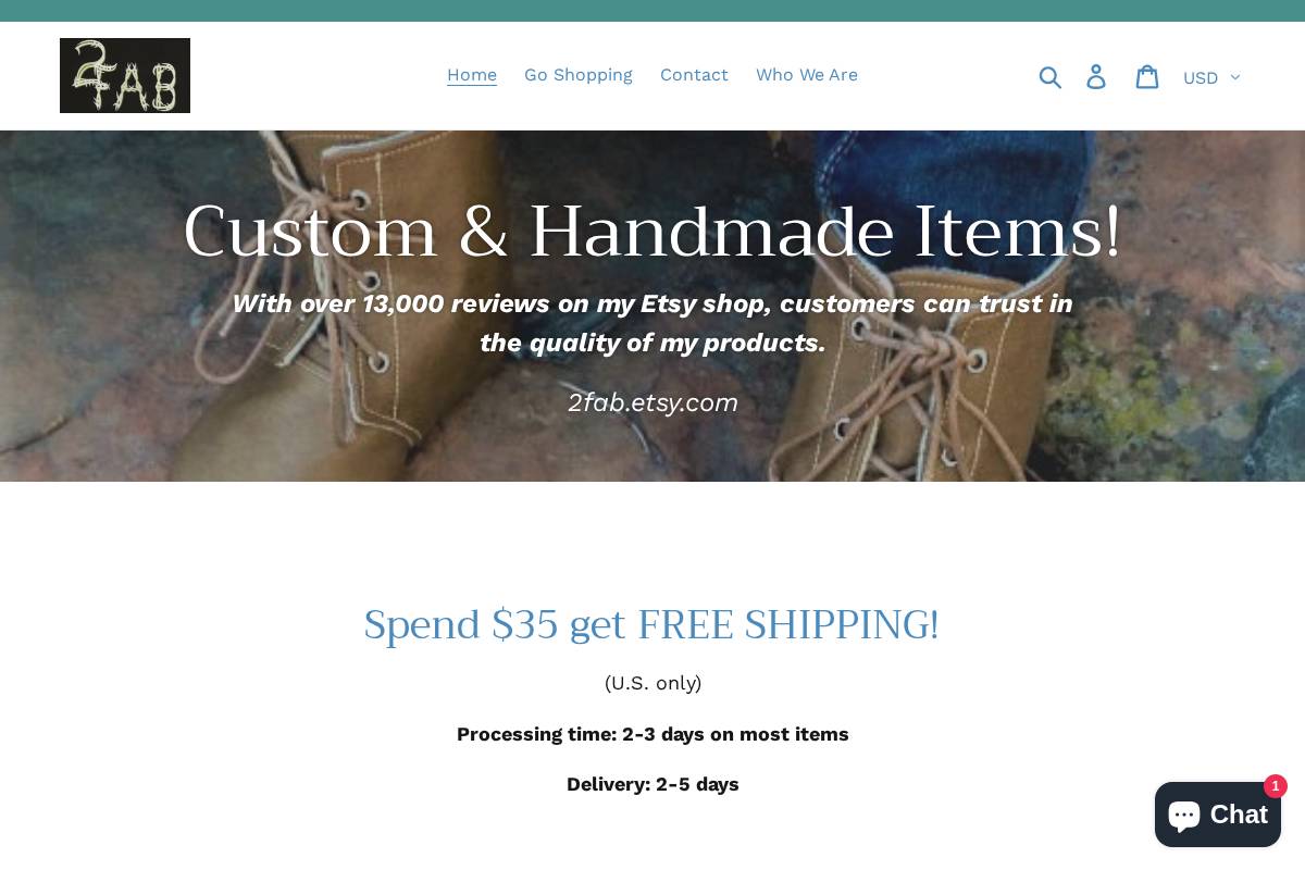 2fabs.com homepage screenshot