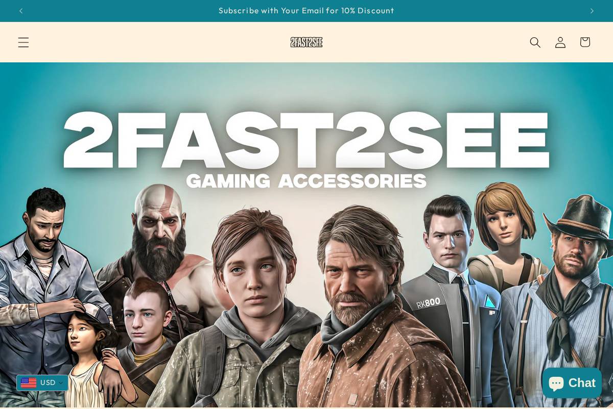 2fast2see.co homepage screenshot
