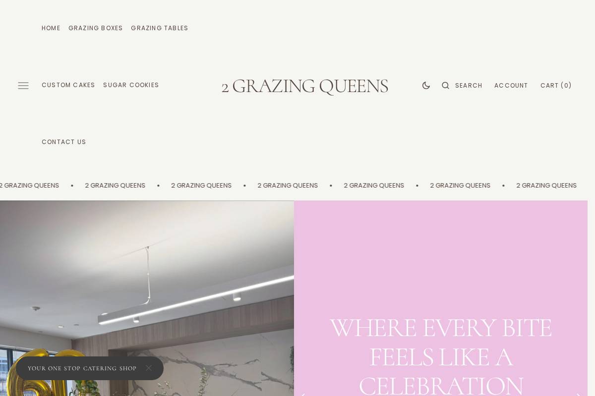2grazingqueens.com homepage screenshot