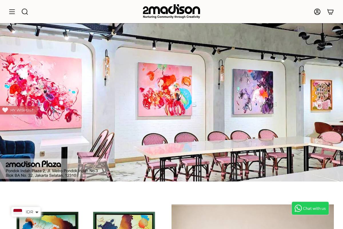 2madison.com homepage screenshot