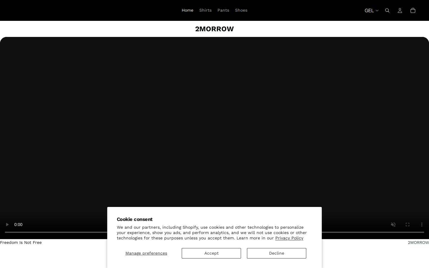 2morrowge.com homepage screenshot