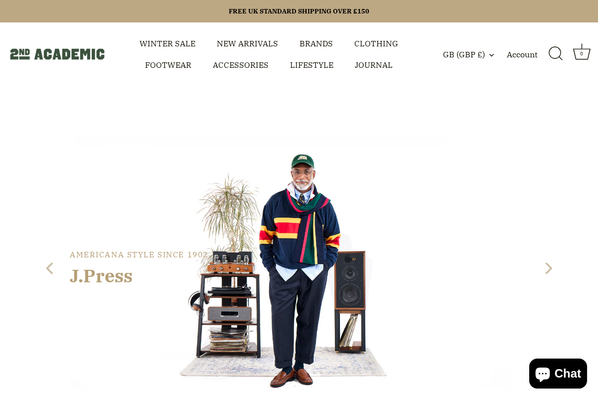 2ndacademic homepage screenshot