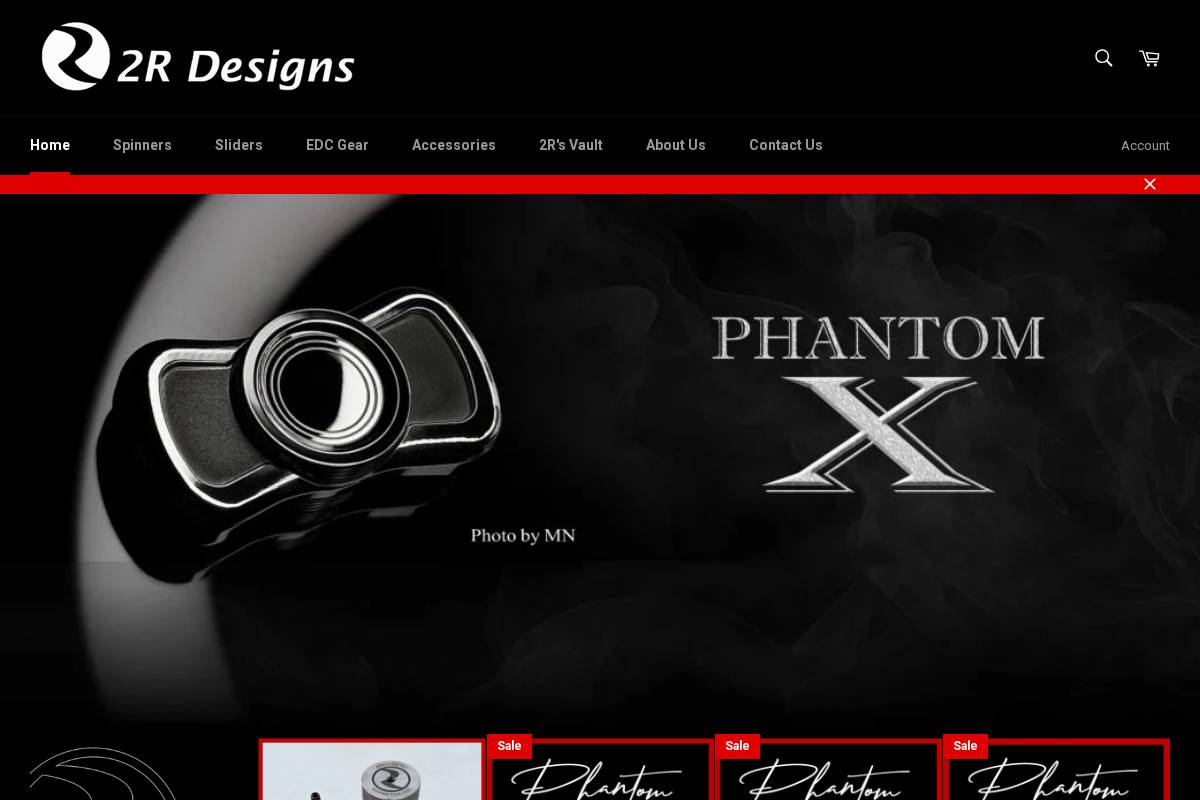 2rdesigns.net homepage screenshot