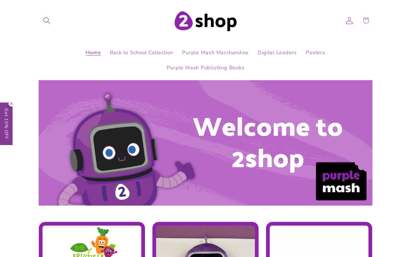 2simpleshop.com homepage screenshot