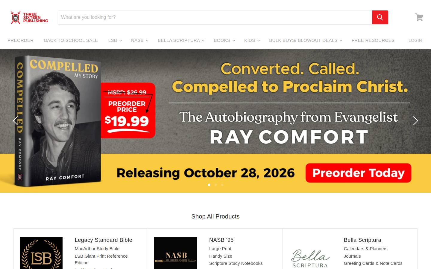 316publishing.com homepage screenshot