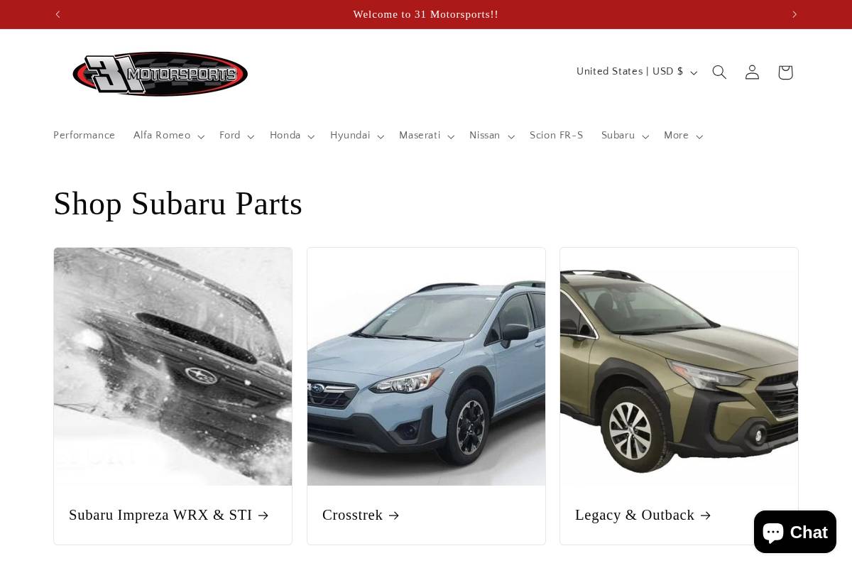 31motorsport.com homepage screenshot