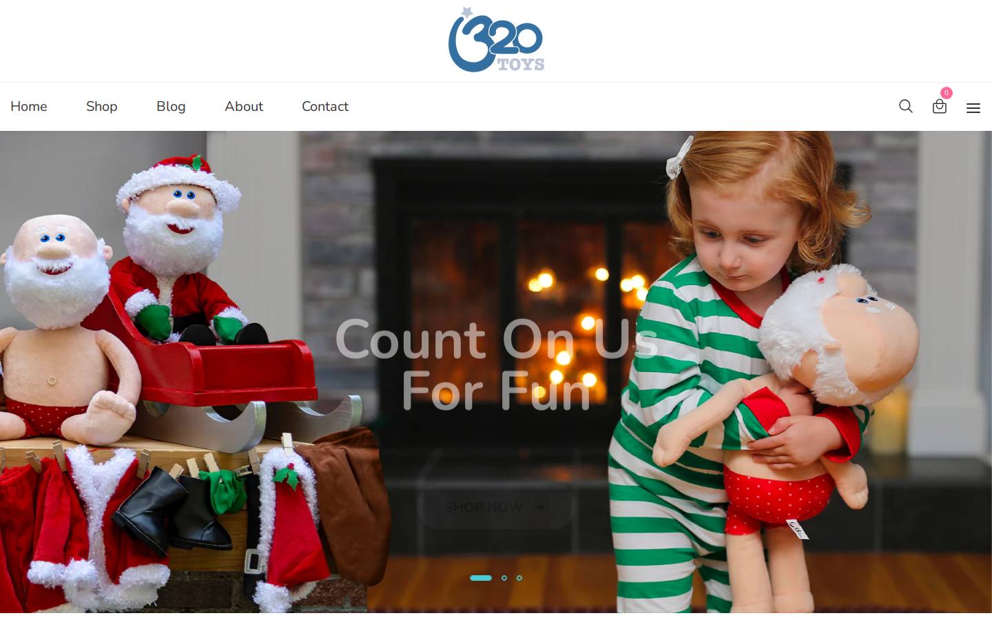 320toys.com homepage screenshot
