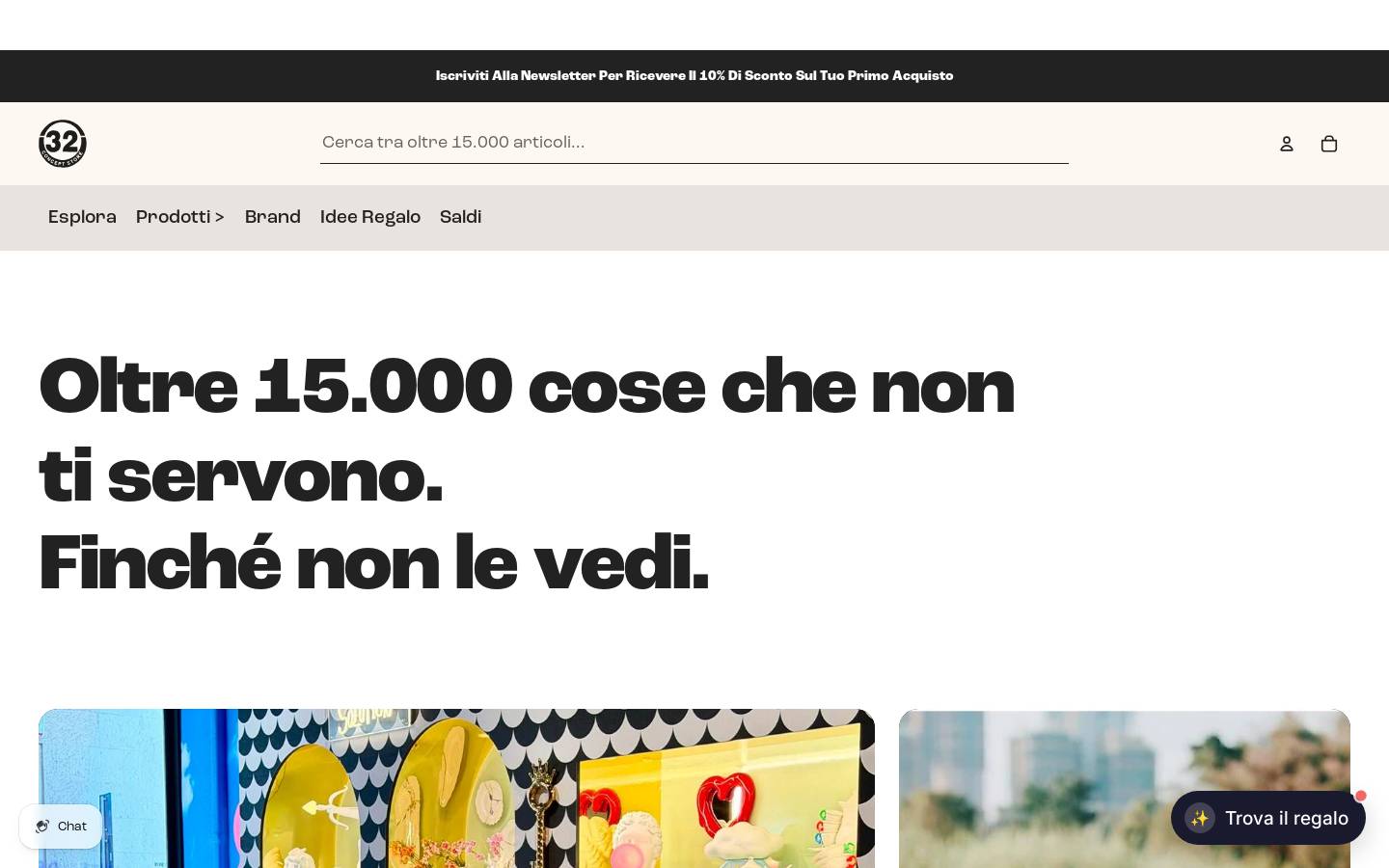 32conceptstore homepage screenshot