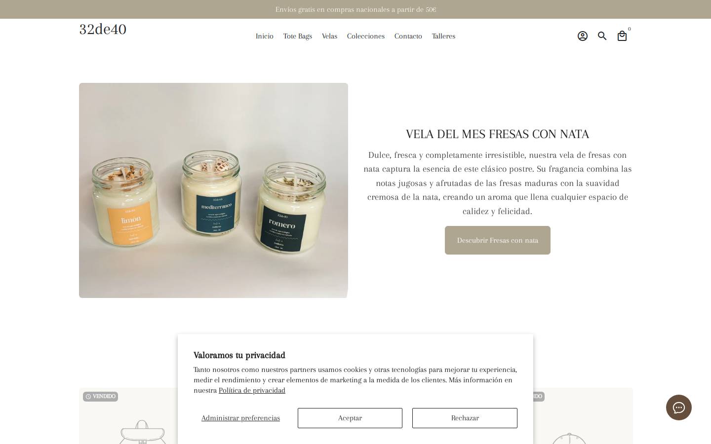 32de40.com homepage screenshot