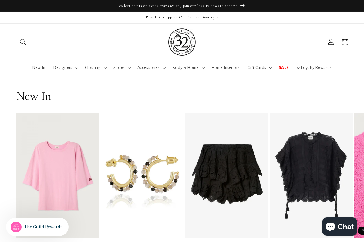 32 The Guild homepage screenshot