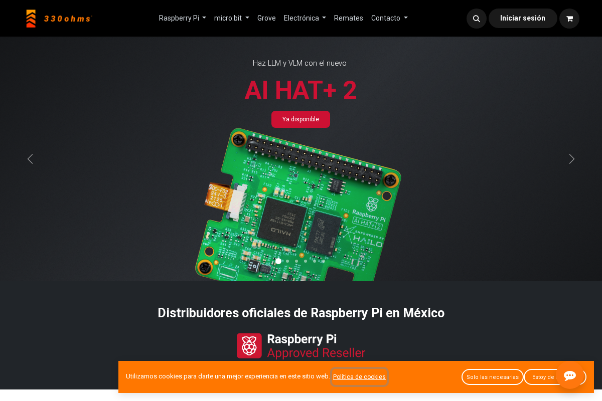 330ohms.com homepage screenshot