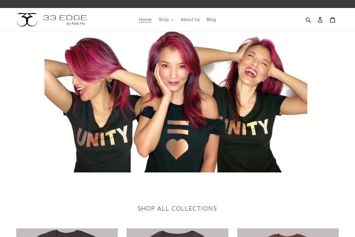 33edge.com homepage screenshot