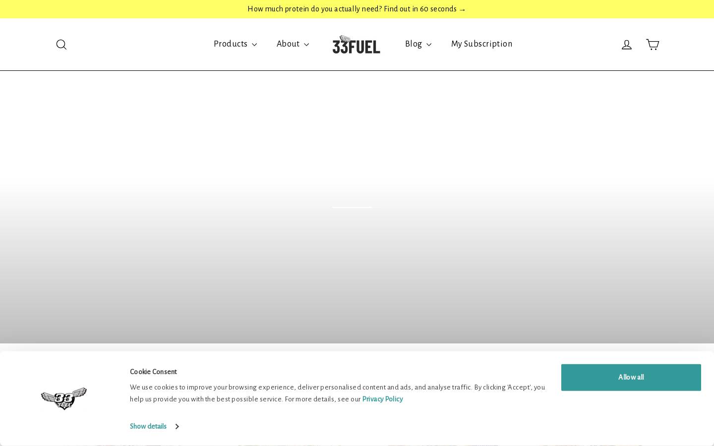 33Fuel homepage screenshot