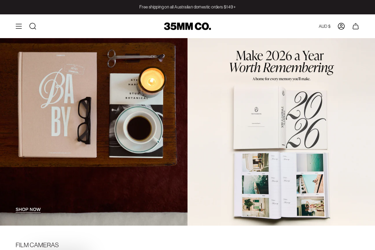 35mmco homepage screenshot