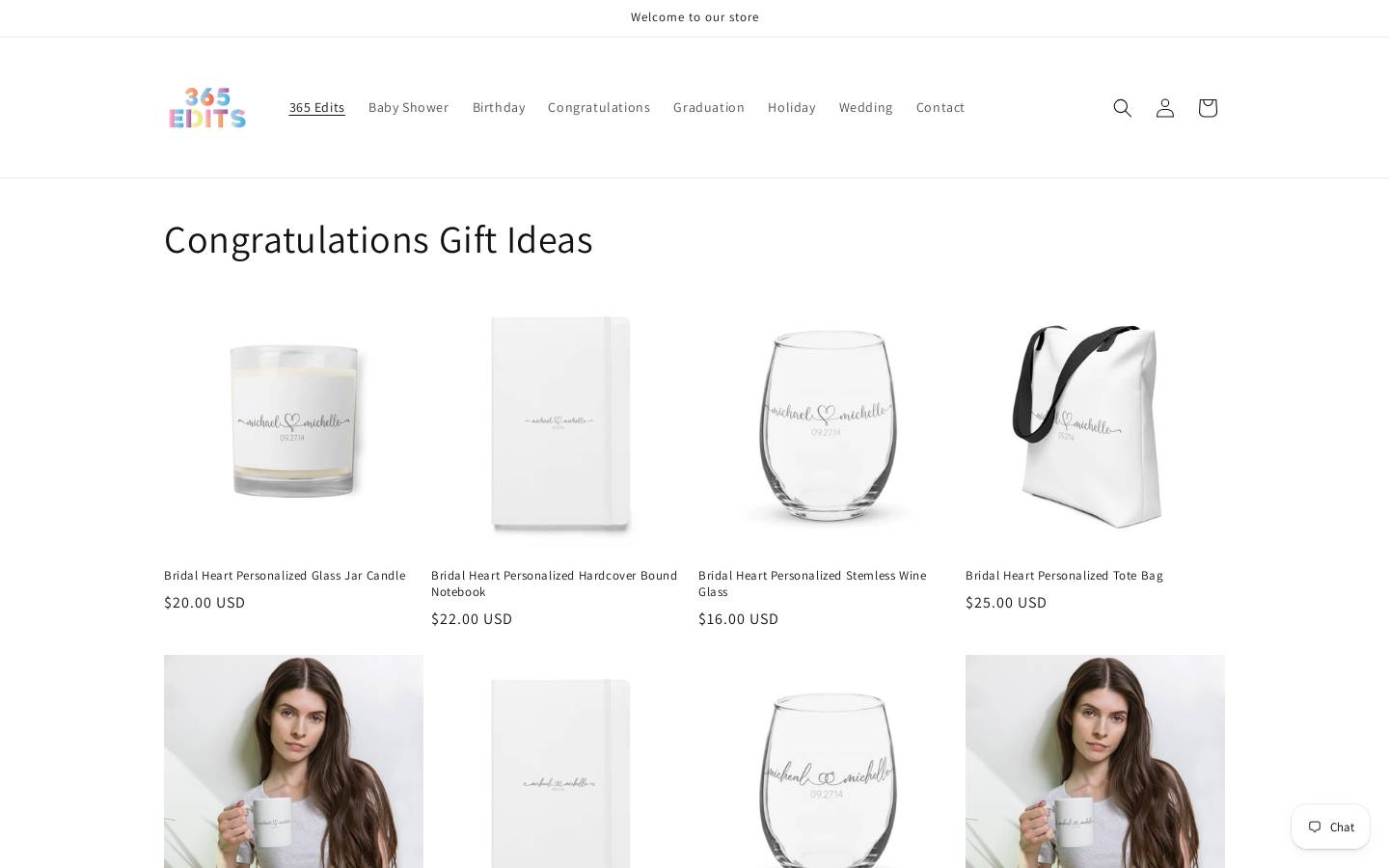 365edits.shop homepage screenshot