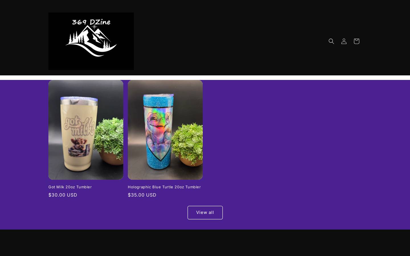 369dzine.com homepage screenshot