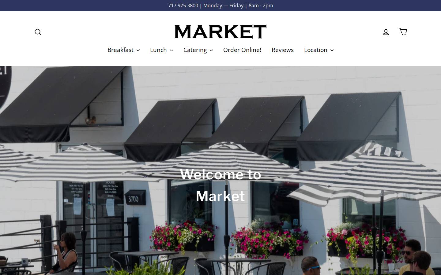 3700market.com homepage screenshot
