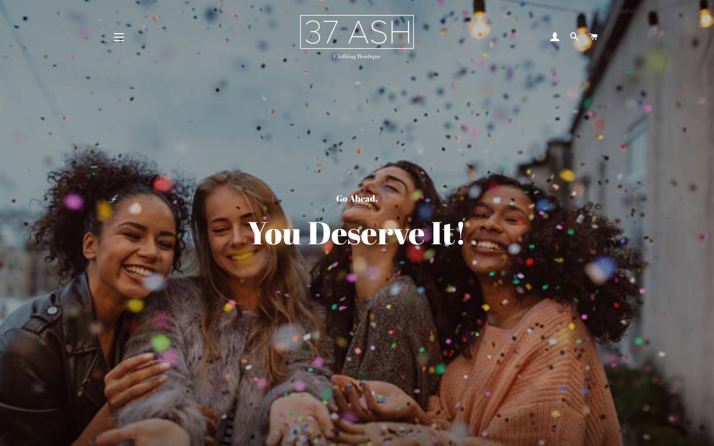 37ash.com homepage screenshot