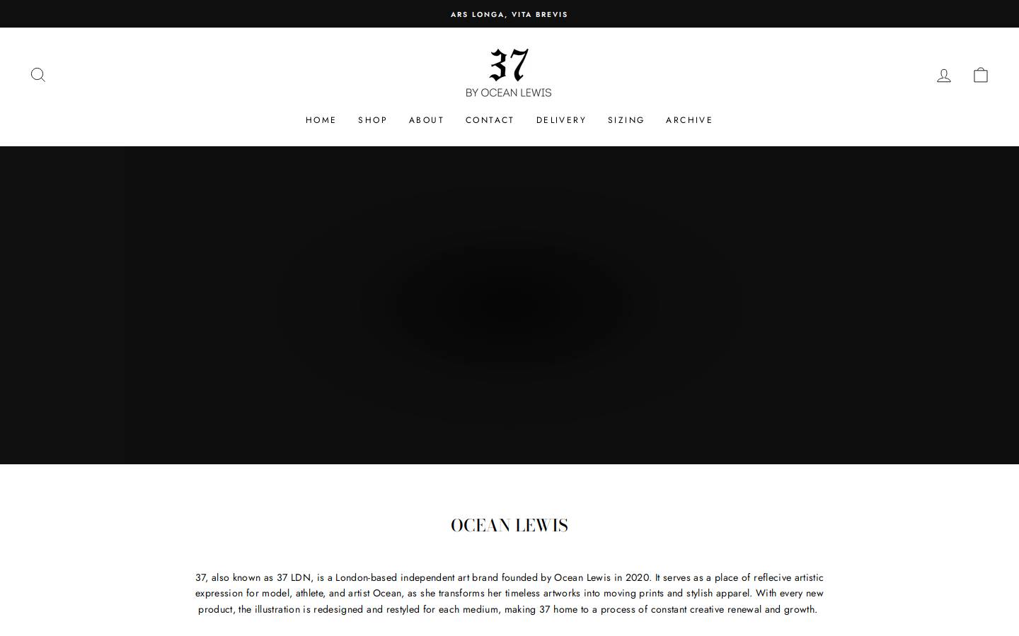 37ldn.com homepage screenshot