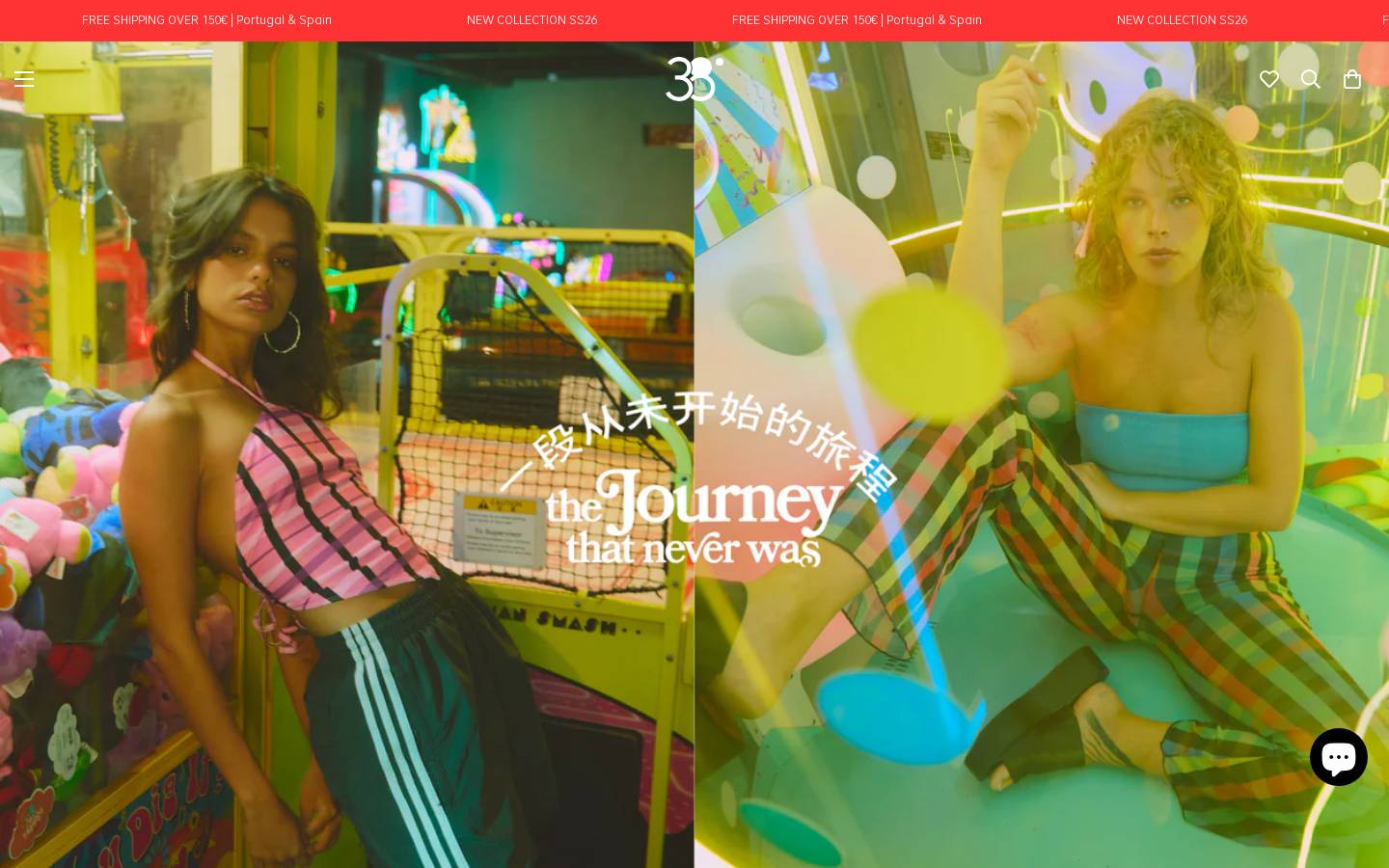 38graus homepage screenshot