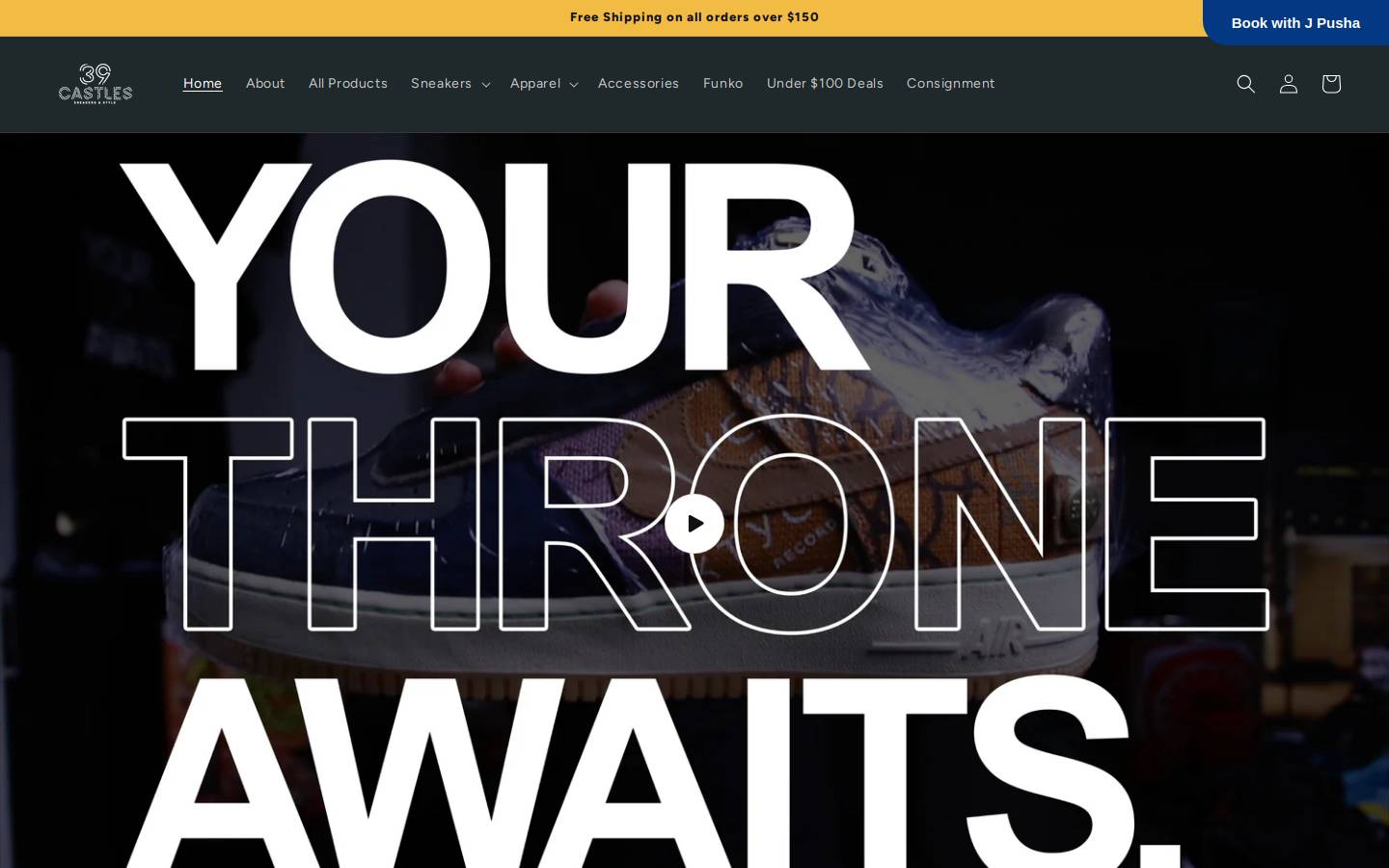 39castles.com homepage screenshot