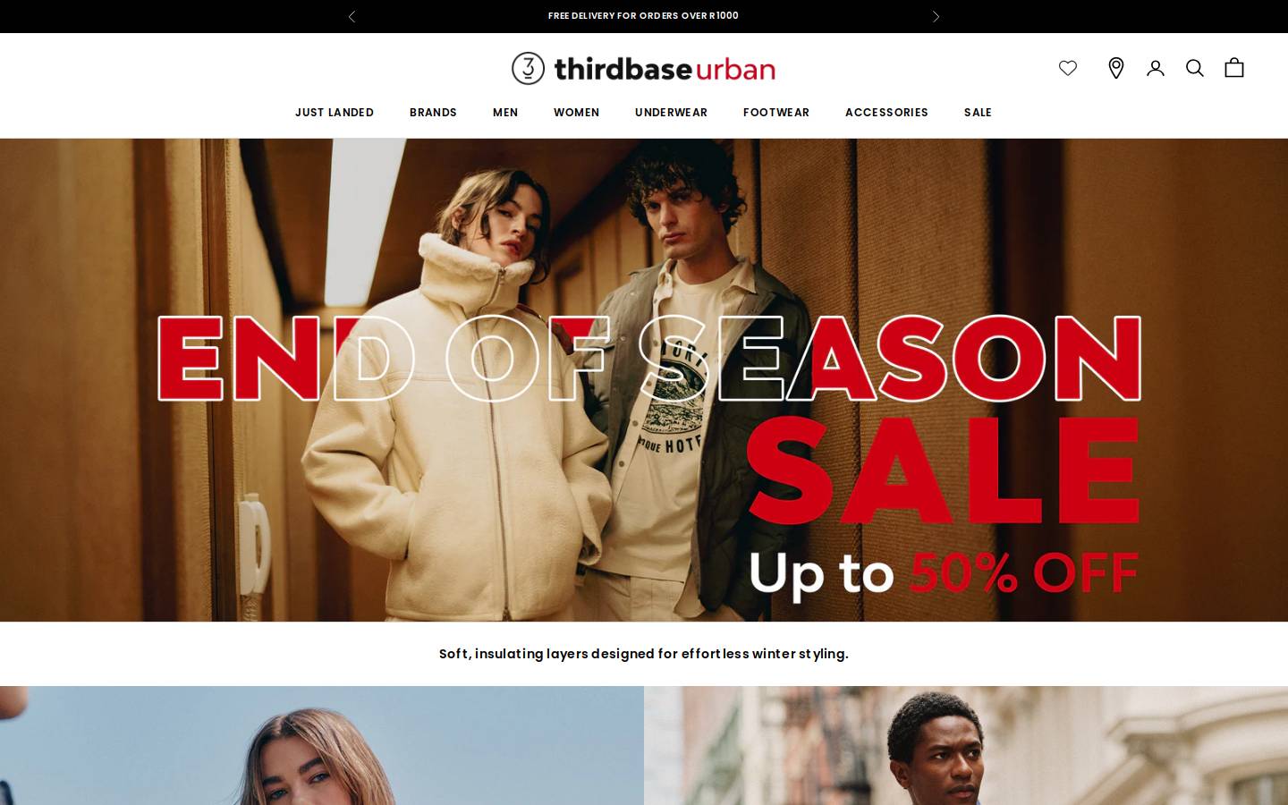 3bu.co.za homepage screenshot