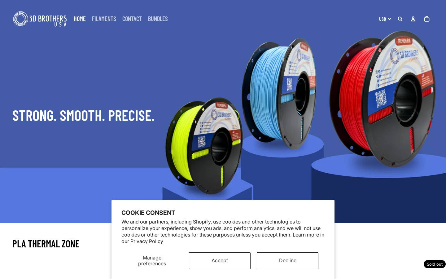 3dbrothersusa.com homepage screenshot