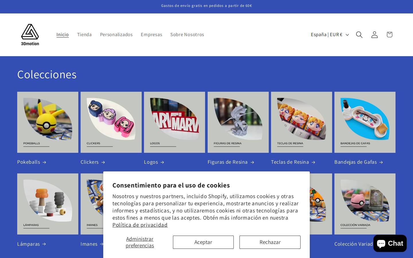 3dmotion.es homepage screenshot