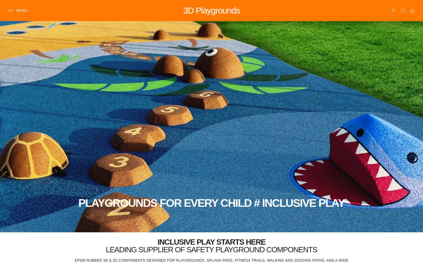3dplaygrounds.com homepage screenshot