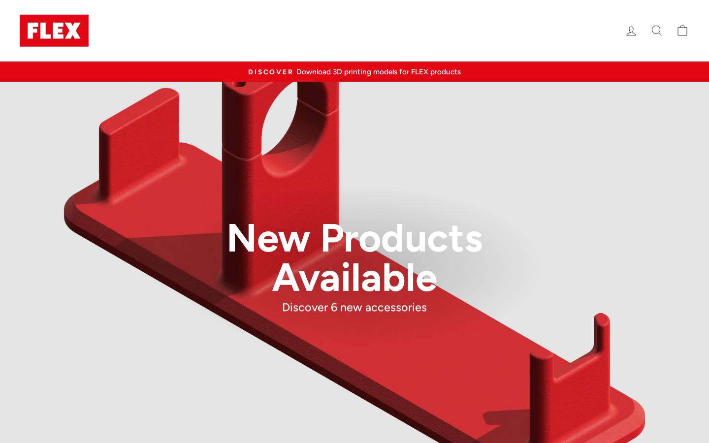 3dprint-flex-tools.com homepage screenshot