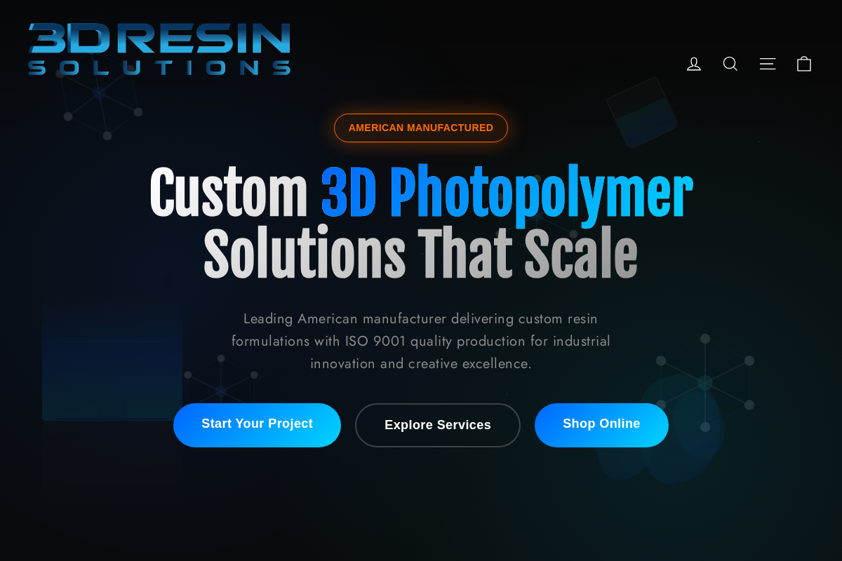 3drs.com homepage screenshot