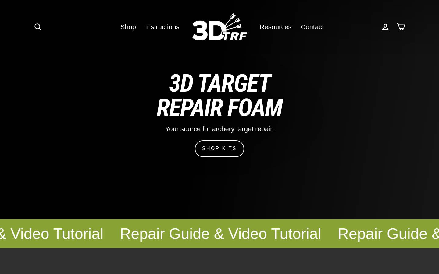 3dtrf.com homepage screenshot