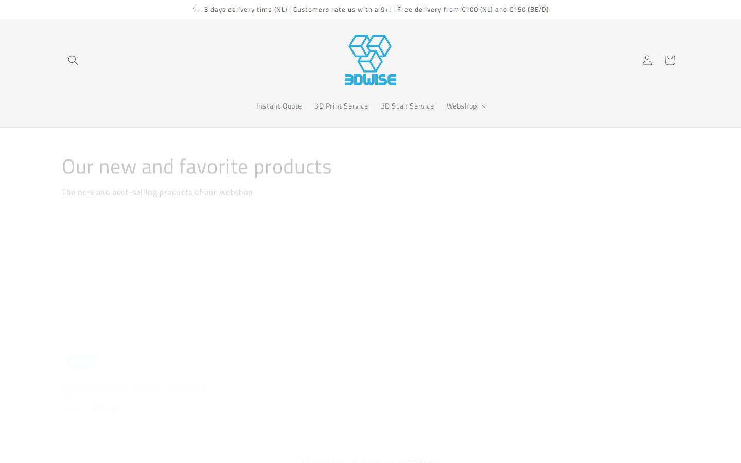 3DWise homepage screenshot